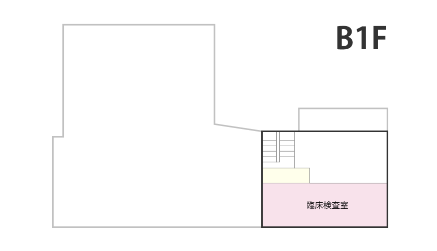 B1階フロアマップ図